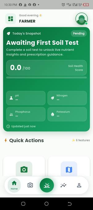 KasaScan Pro: Home screen
